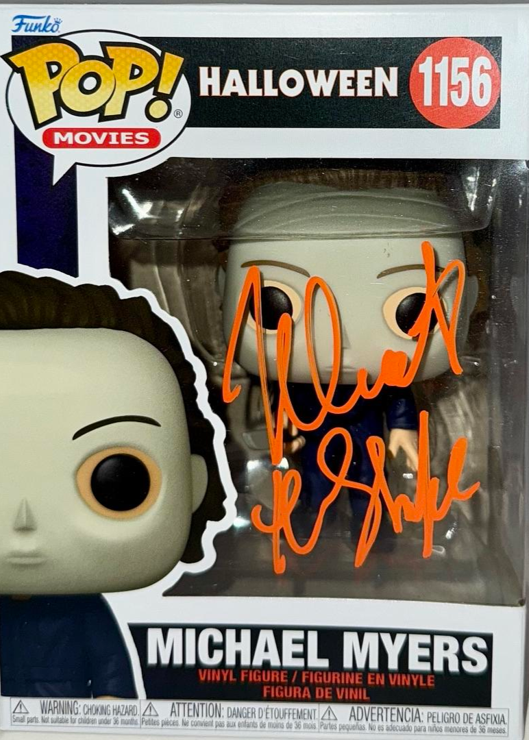 Nick Castle Signed Funko Pop #1156 "Michael Myers" (Halloween) - Beckett COA #02